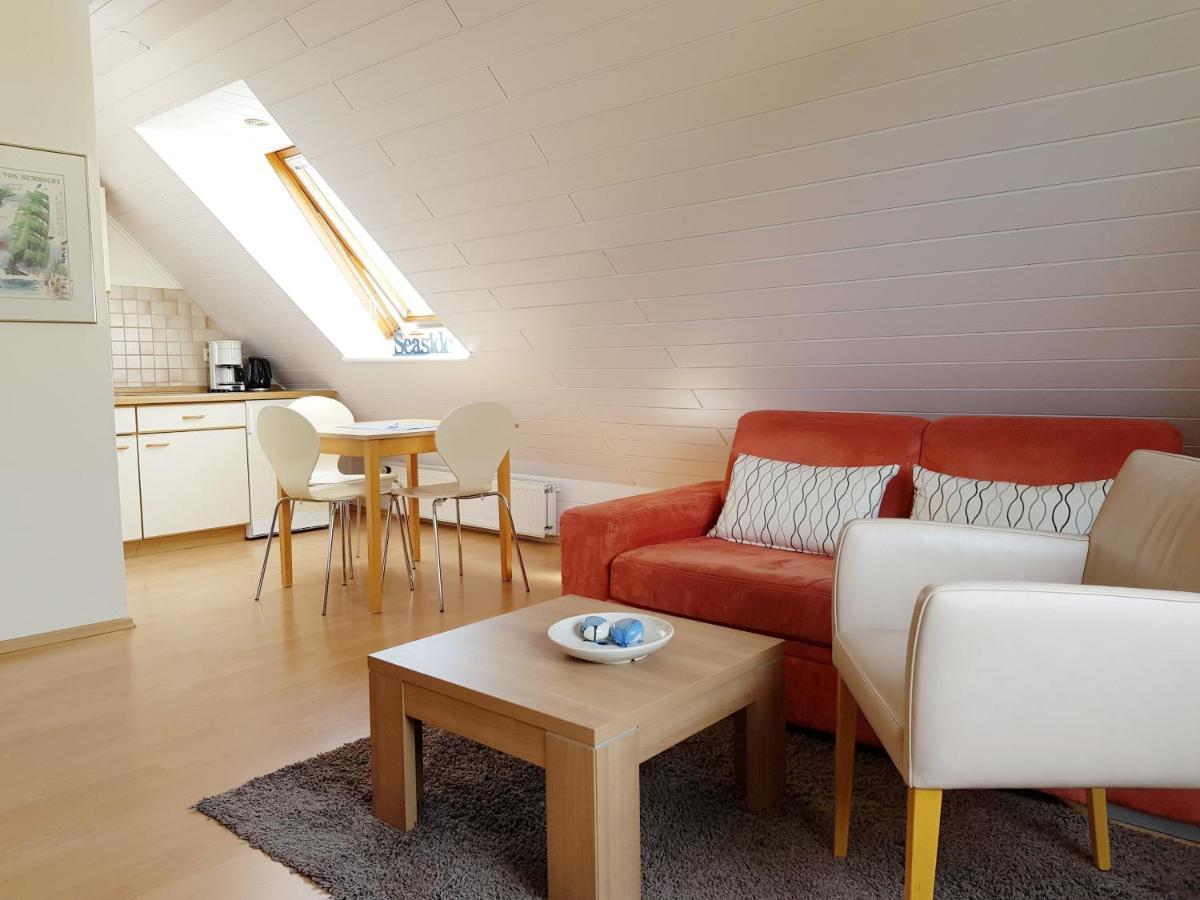 Ferienhaus Seegat Wohnung 2 诺德奈 外观 照片