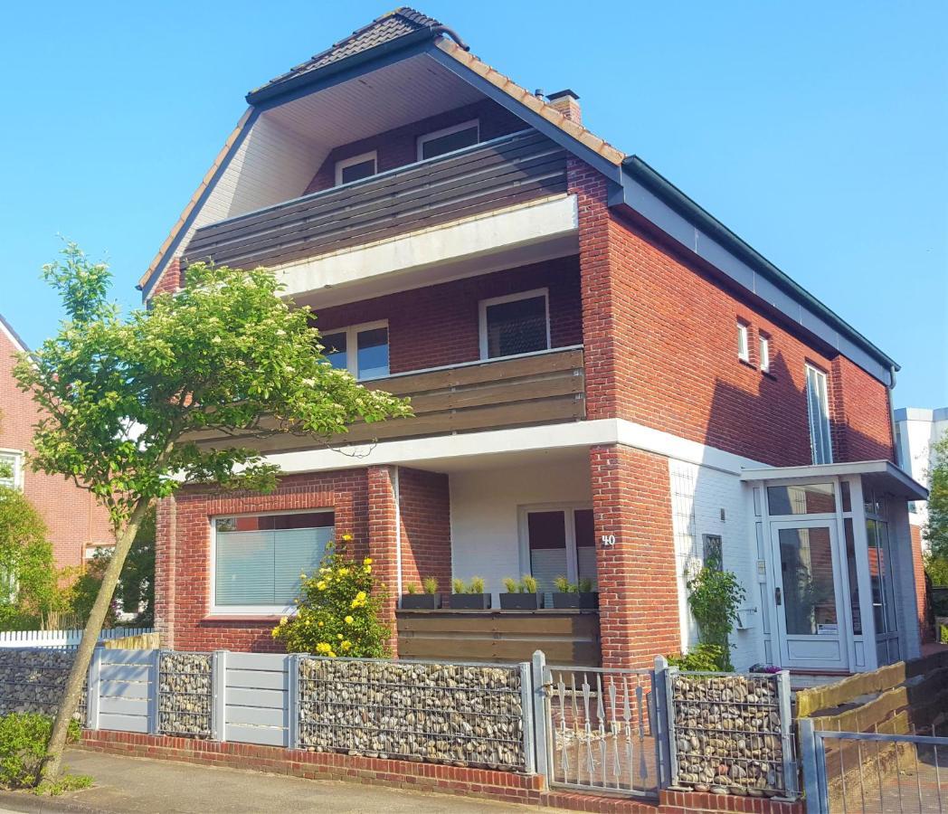 Ferienhaus Seegat Wohnung 2 诺德奈 外观 照片